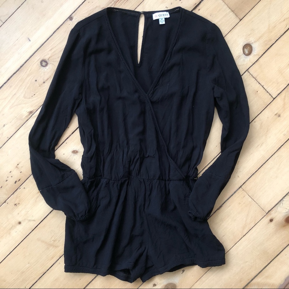 Guess Long Sleeve Romper - Small
